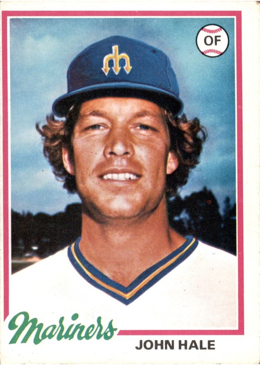 1978 Topps #584 John Hale, Seattle Mariners