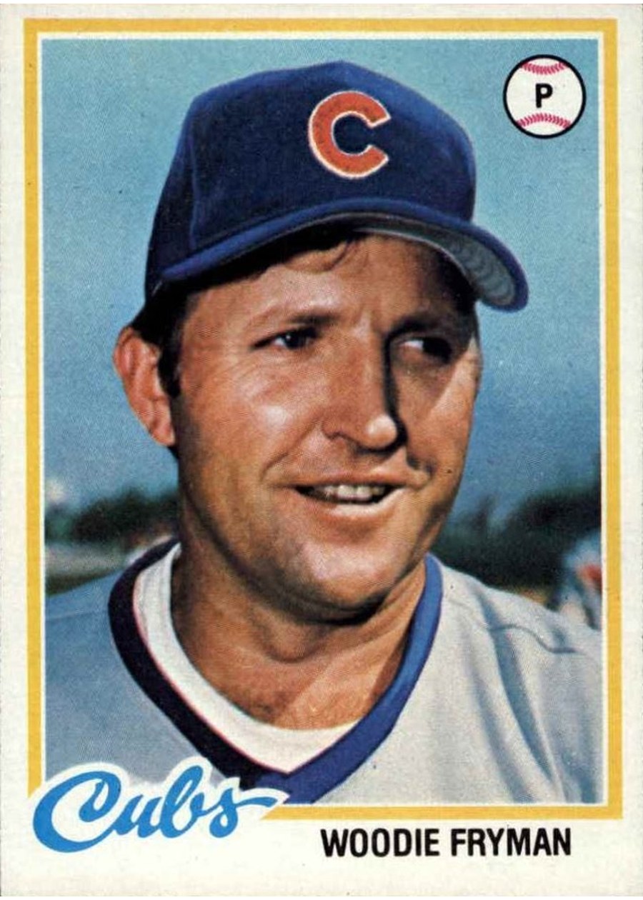 1978 Topps #585 Woodie Fryman, Chicago Cubs