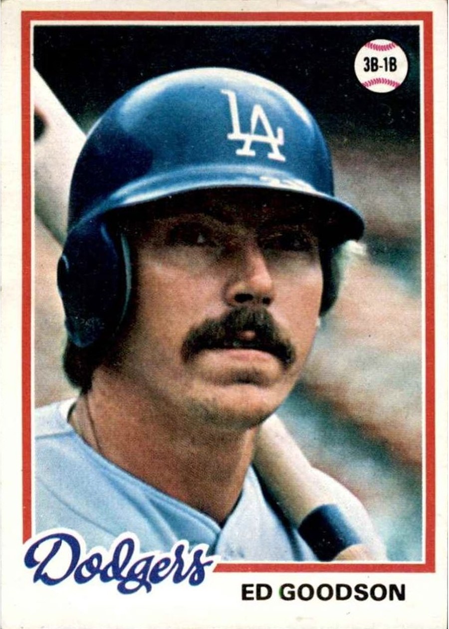 1978 Topps #586 Ed Goodson, Los Angeles Dodgers