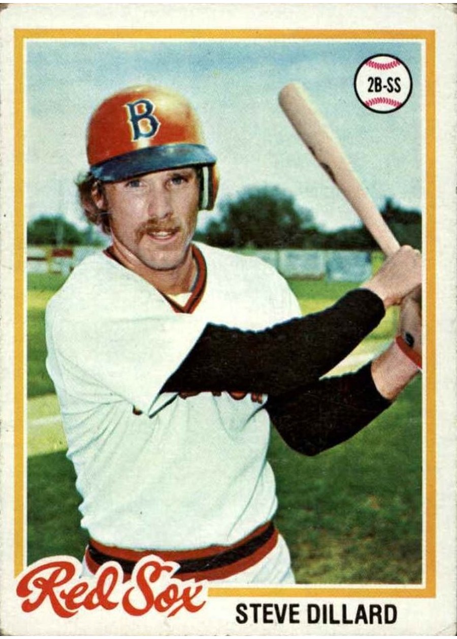 1978 Topps #597 Steve Dillard, Boston Red Sox