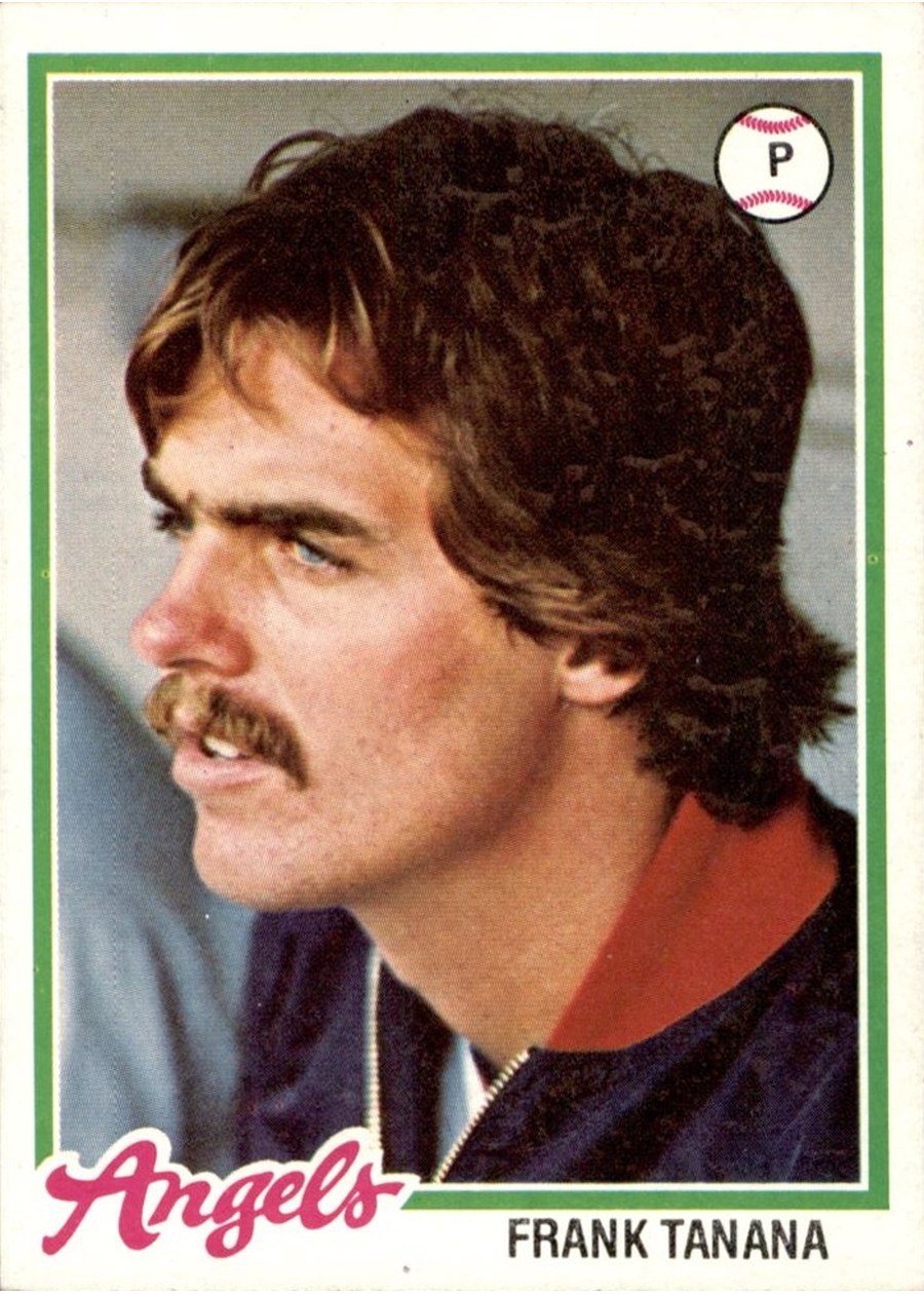 1978 Topps #600 Frank Tanana, California Angels