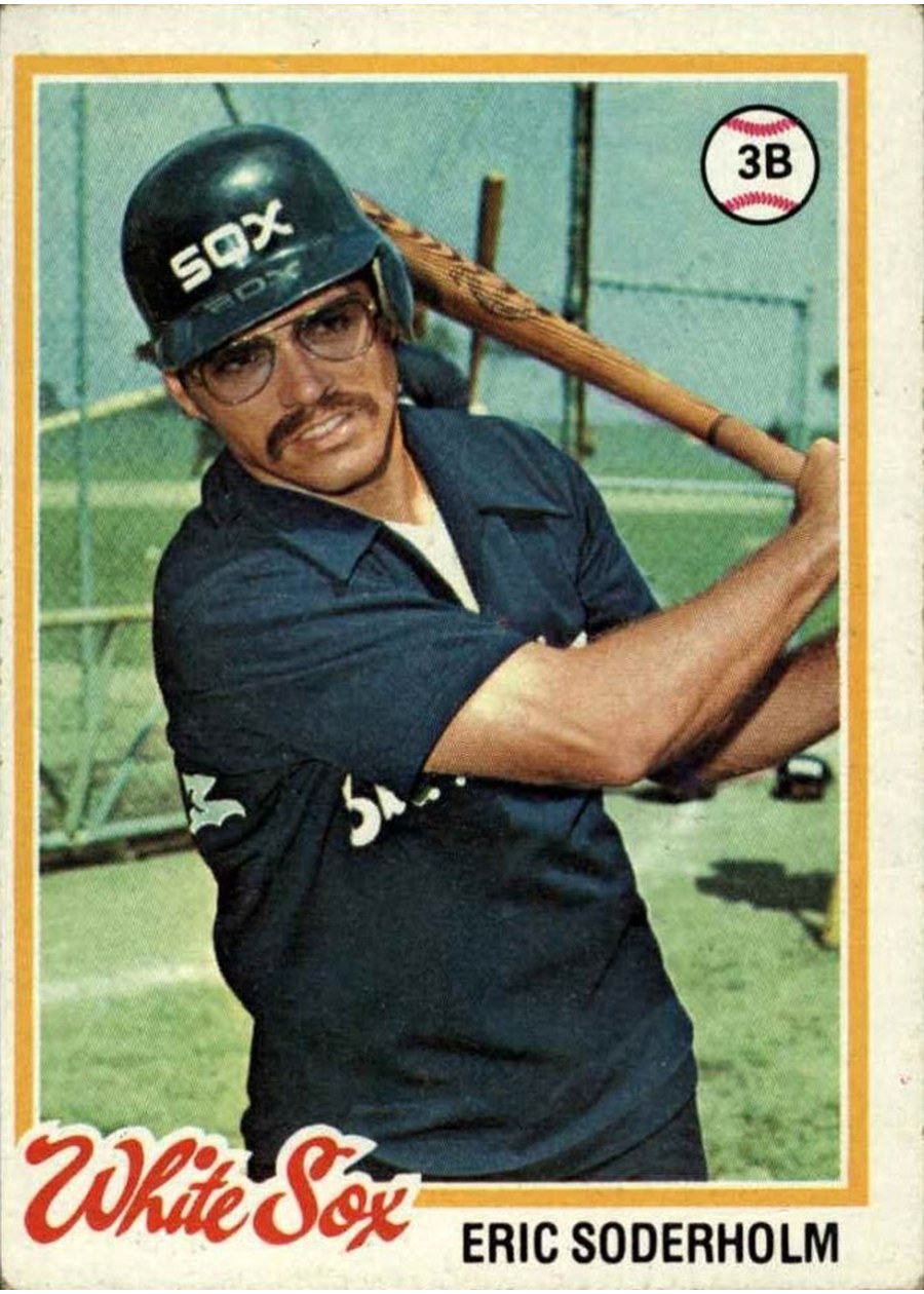 1978 Topps #602 Eric Soderholm, Chicago White Sox