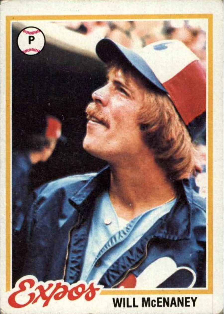 1978 Topps #603 Will McEnaney, Montreal Expos