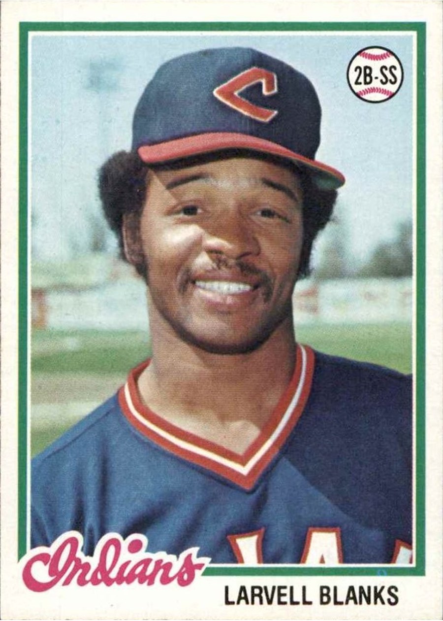 1978 Topps #61 Larvell Blanks, Cleveland Indians