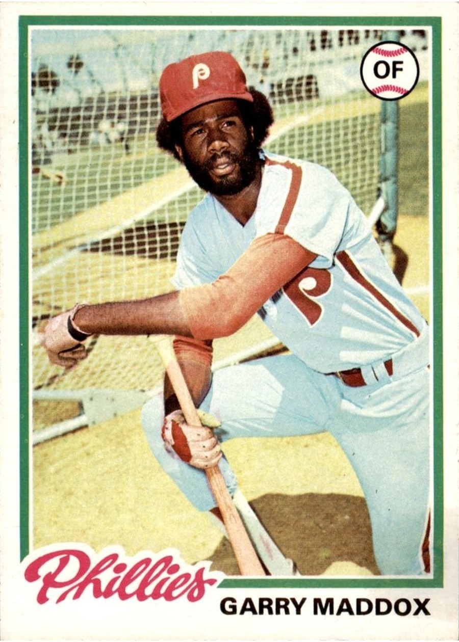1978 Topps #610 Garry Maddox, Philadelphia Phillies