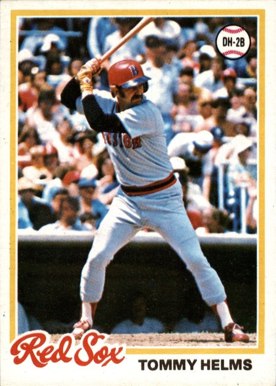 1978 Topps #618 Tommy Helms, Boston Red Sox