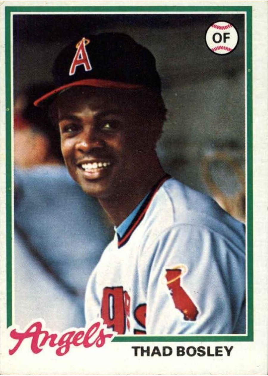 1978 Topps #619 Thad Bosley, California Angels