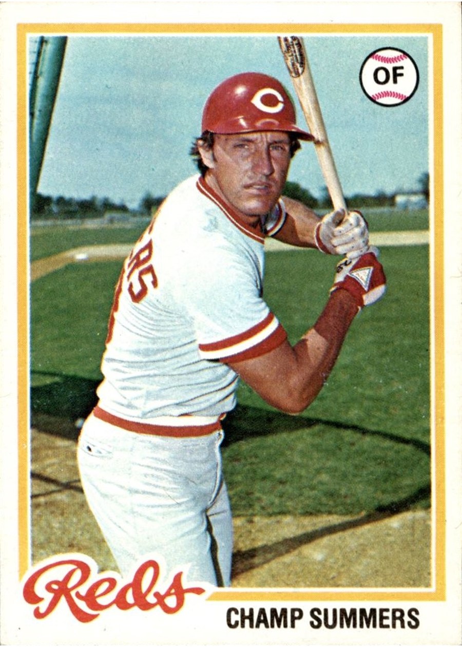 1978 Topps #622 Champ Summers, Cincinnati Reds