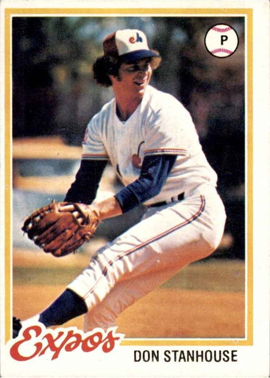 1978 Topps #629 Don Stanhouse, Montreal Expos