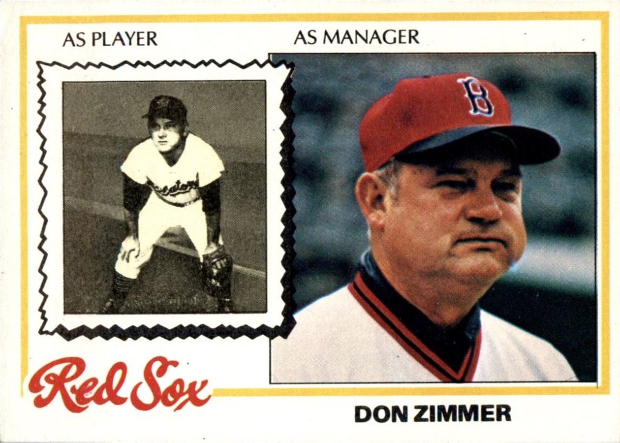 1978 Topps #63 Don Zimmer, Boston Red Sox