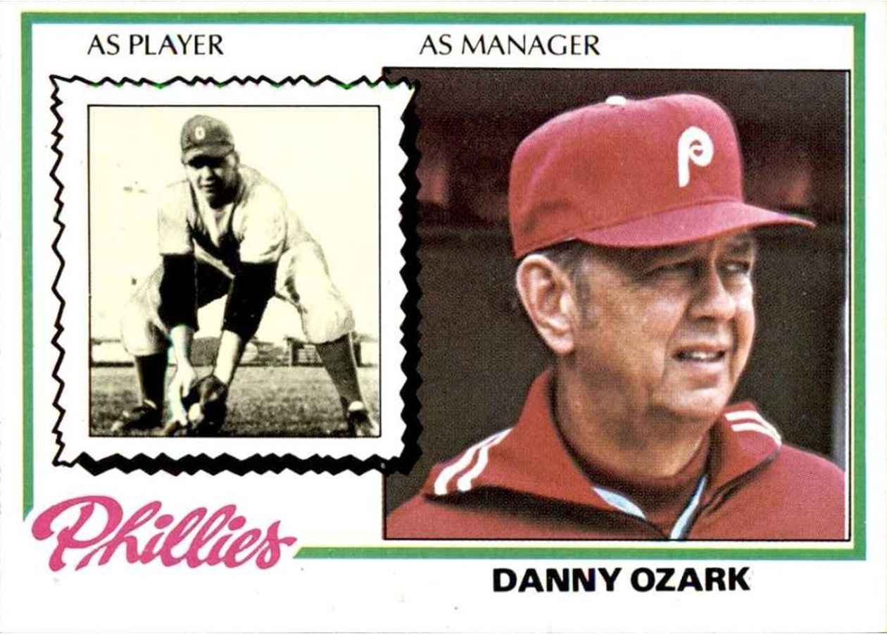 1978 Topps #631 Danny Ozark, Philadelphia Phillies
