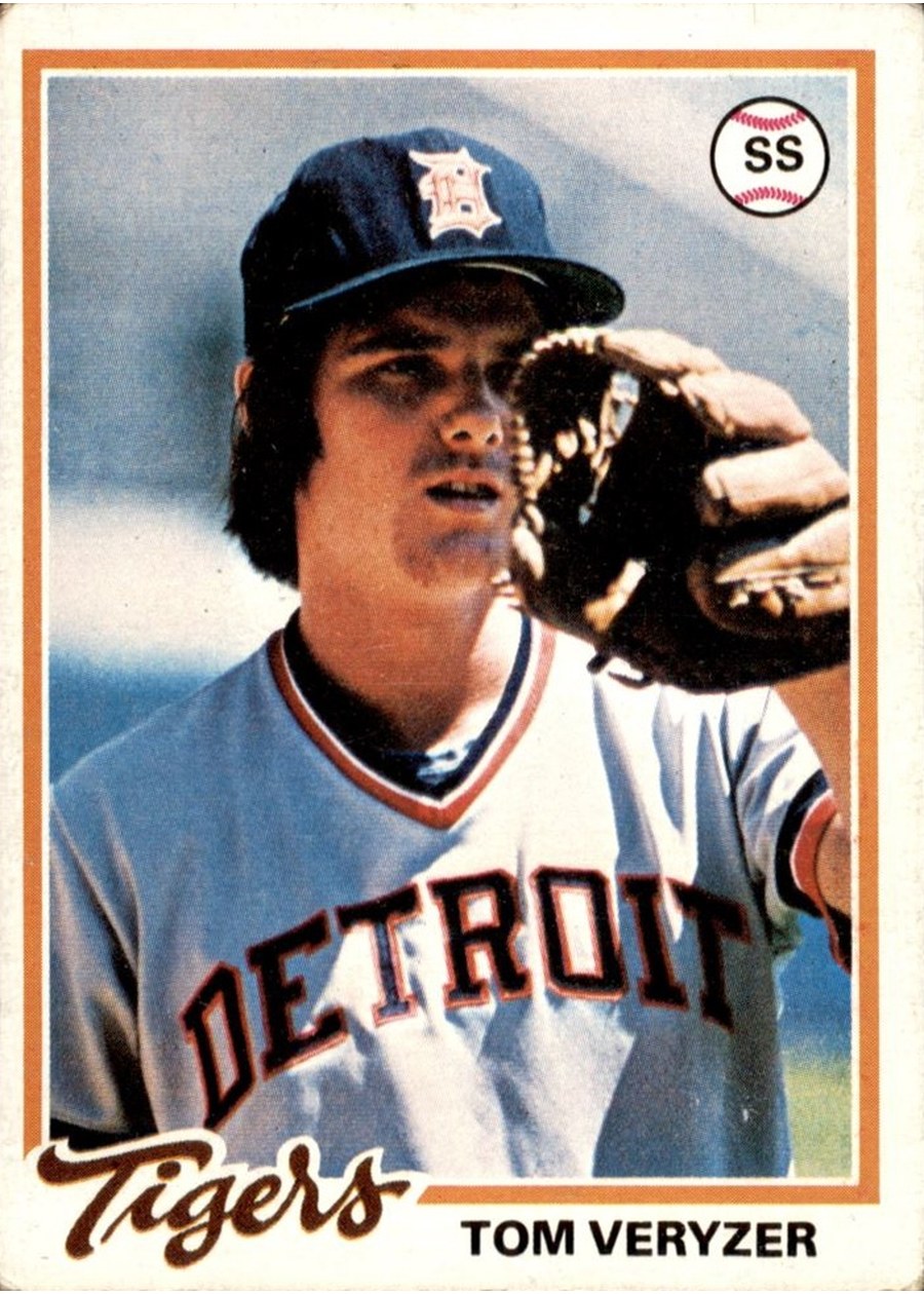1978 Topps #633 Tom Veryzer, Detroit Tigers