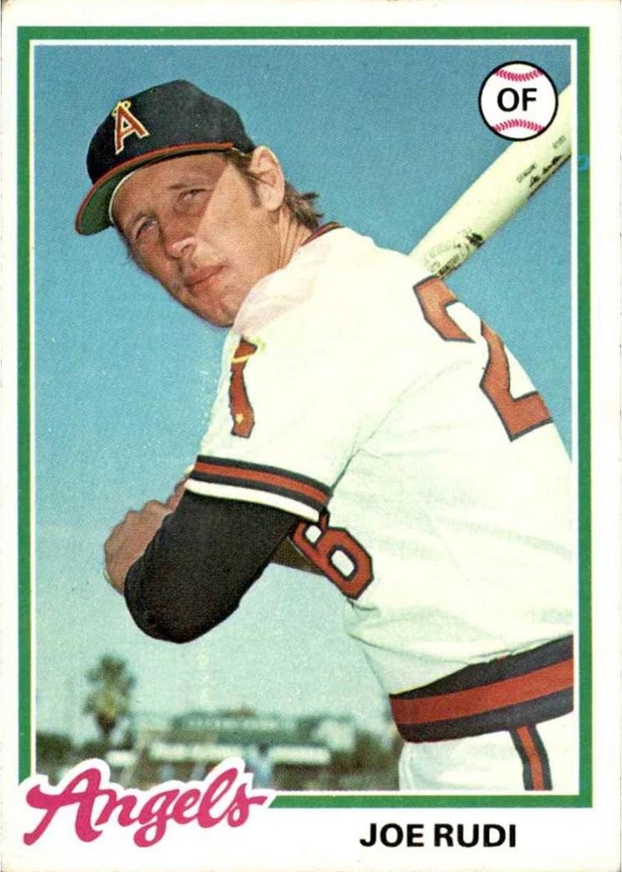 1978 Topps #635 Joe Rudi, California Angels