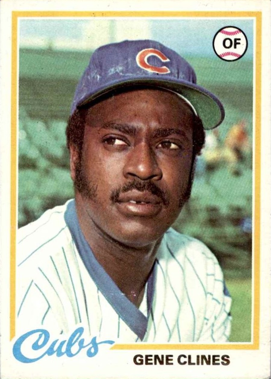 1978 Topps #639 Gene Clines, Chicago Cubs