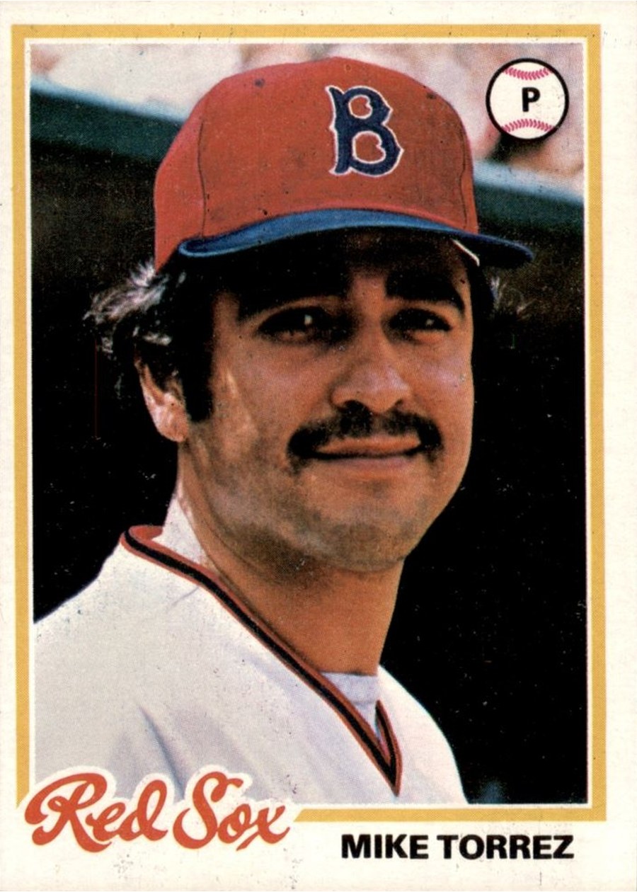 1978 Topps #645 Mike Torrez, Boston Red Sox