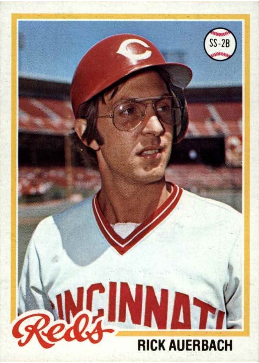 1978 Topps #646 Rick Auerbach, Cincinnati Reds