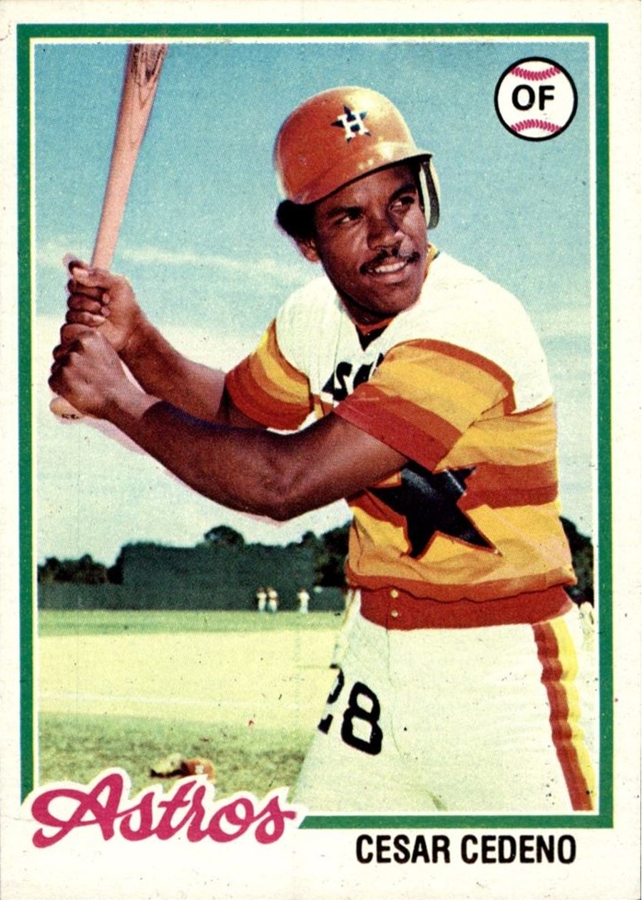 1978 Topps #650 Cesar Cedeno, Houston Astros