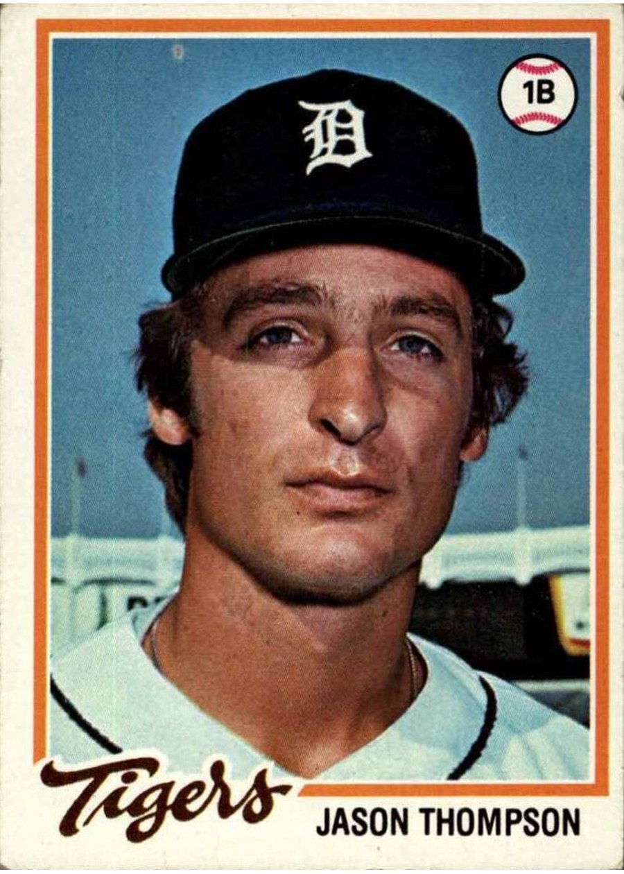 1978 Topps #660 Jason Thompson, Detroit Tigers