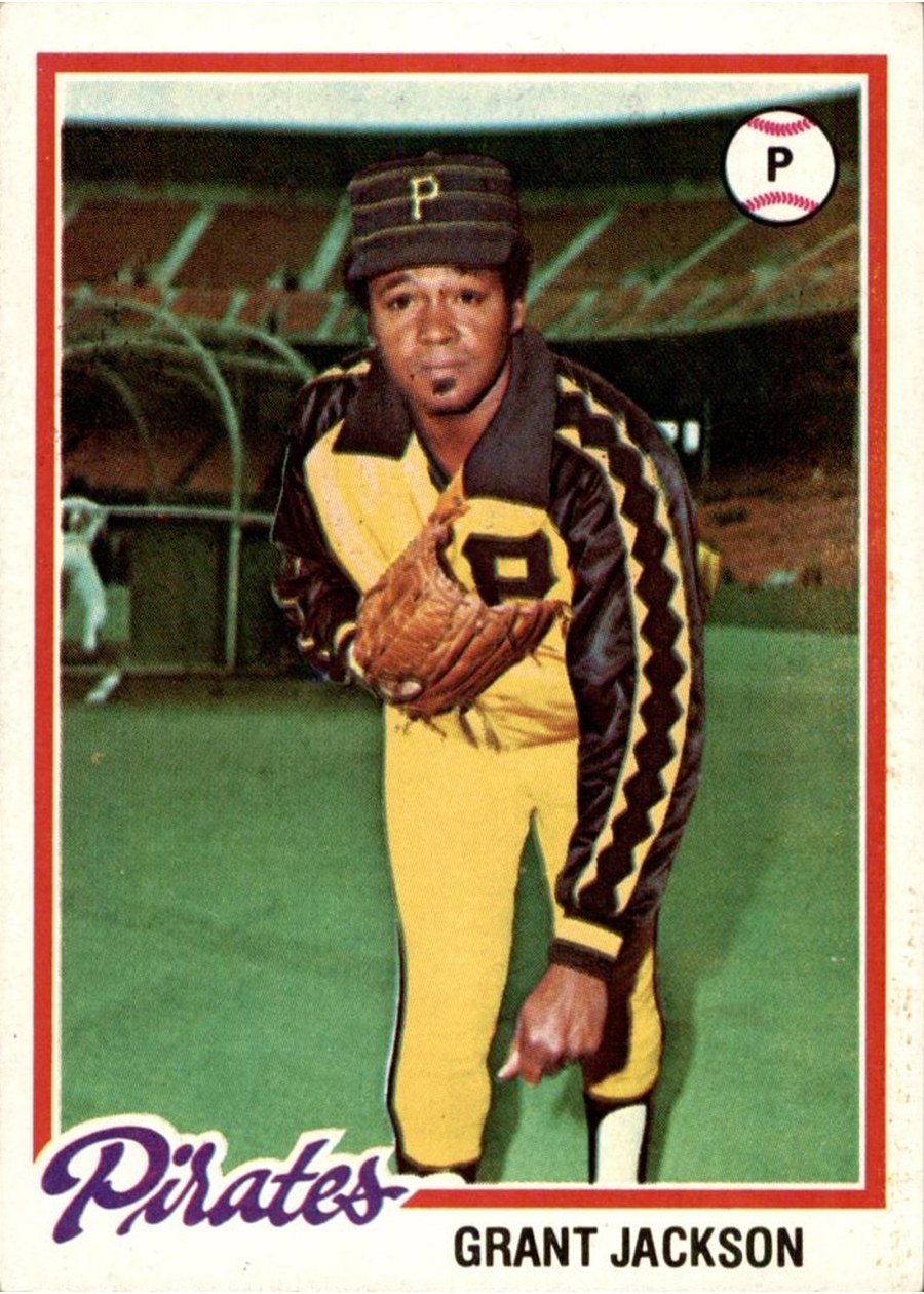 1978 Topps #661 Grant Jackson, Pittsburgh Pirates