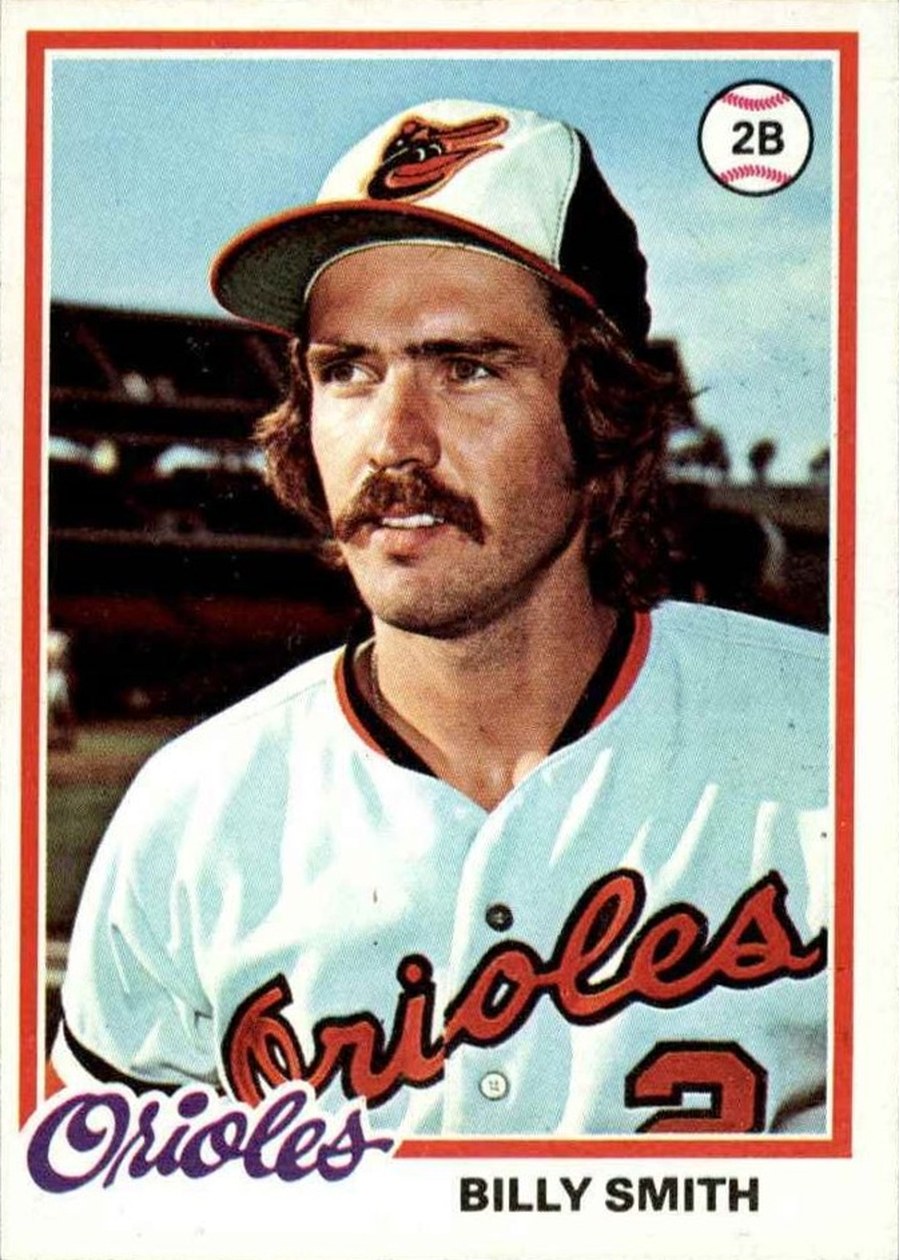 1978 Topps #666 Billy Smith, Baltimore Orioles
