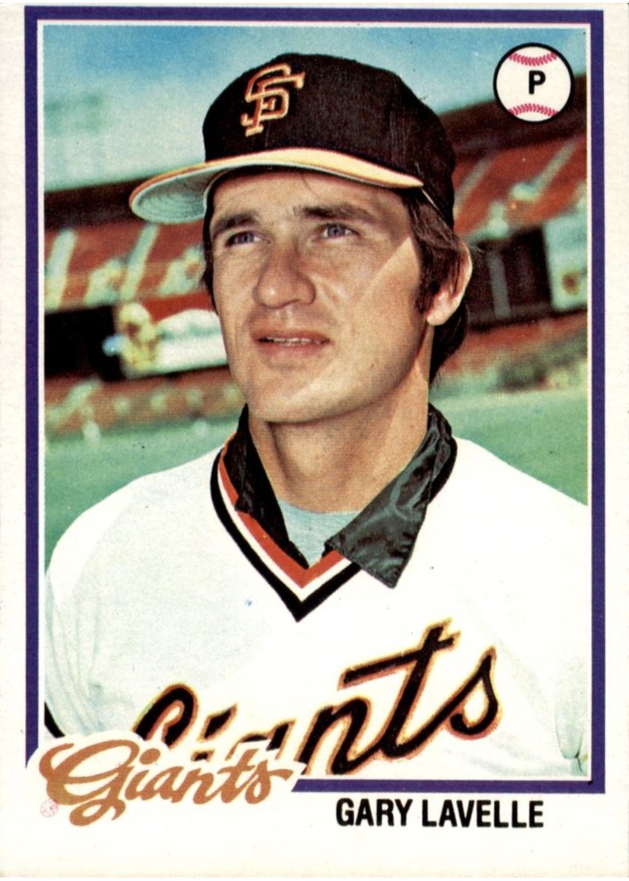 1978 Topps #671 Gary Lavelle, San Francisco Giants