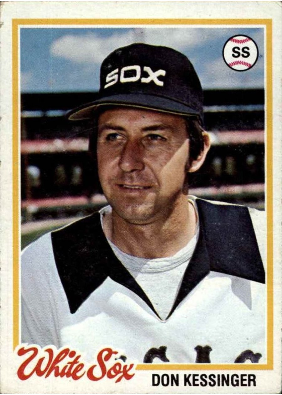 1978 Topps #672 Don Kessinger, Chicago White Sox