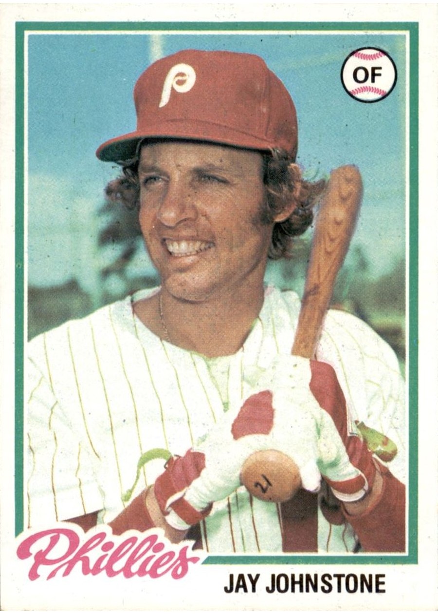 1978 Topps #675 Jay Johnstone, Philadelphia Phillies