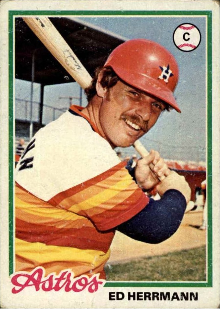 1978 Topps #677 Ed Herrmann, Houston Astros