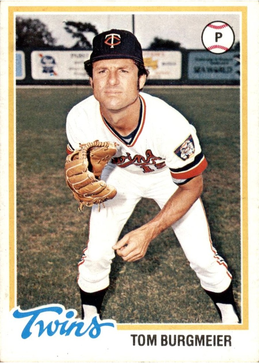 1978 Topps #678 Tom Burgmeier, Minnesota Twins