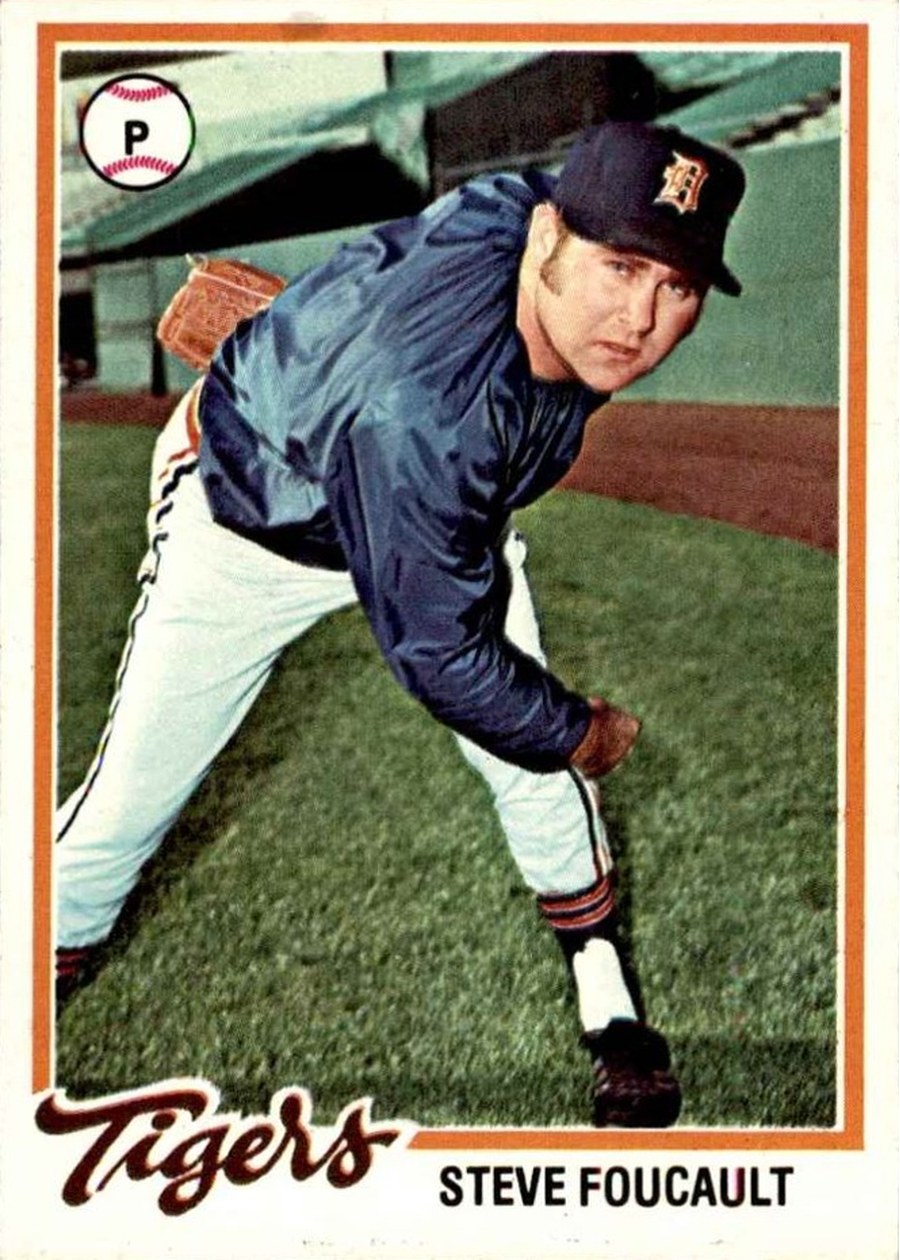 1978 Topps #68 Steve Foucault, Detroit Tigers