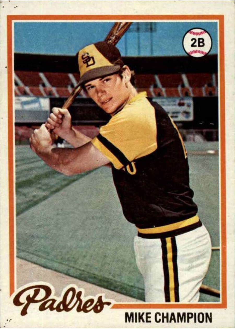 1978 Topps #683 Mike Champion, San Diego Padres