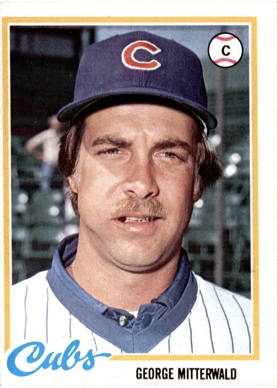 1978 Topps #688 George Mitterwald, Chicago Cubs