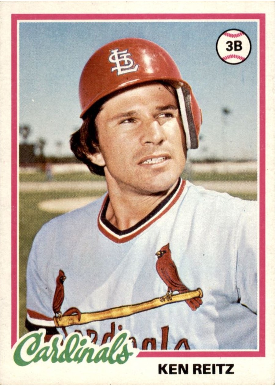 1978 Topps #692 Ken Reitz, St. Louis Cardinals