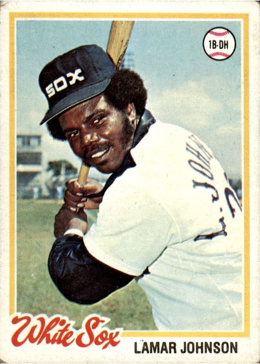 1978 Topps #693 Lamar Johnson, Chicago White Sox