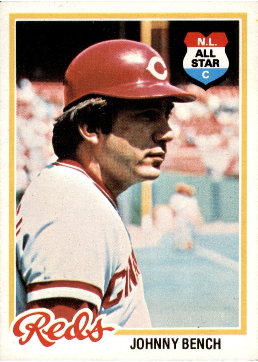 1978 Topps #700 Johnny Bench, Cincinnati Reds