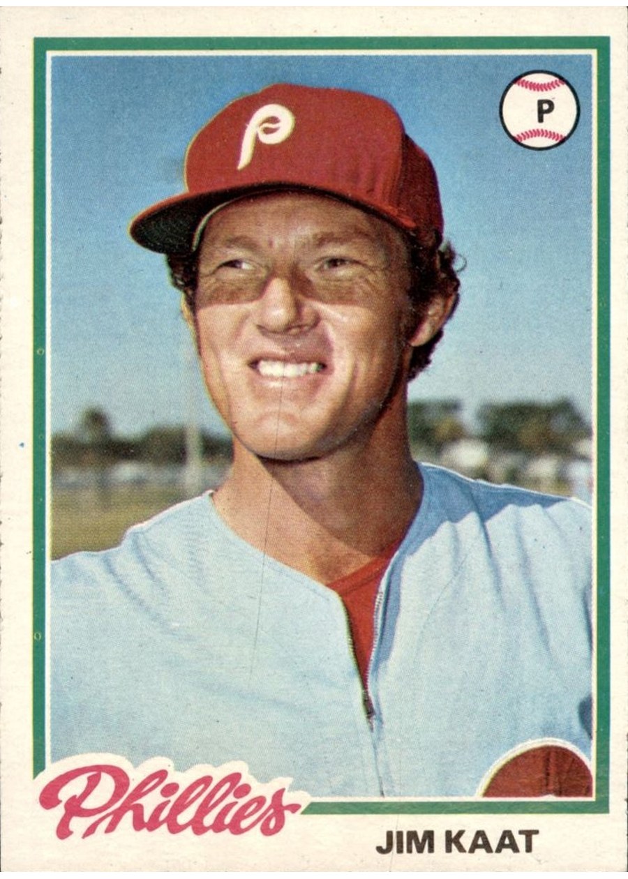 1978 Topps #715 Jim Kaat, Philadelphia Phillies