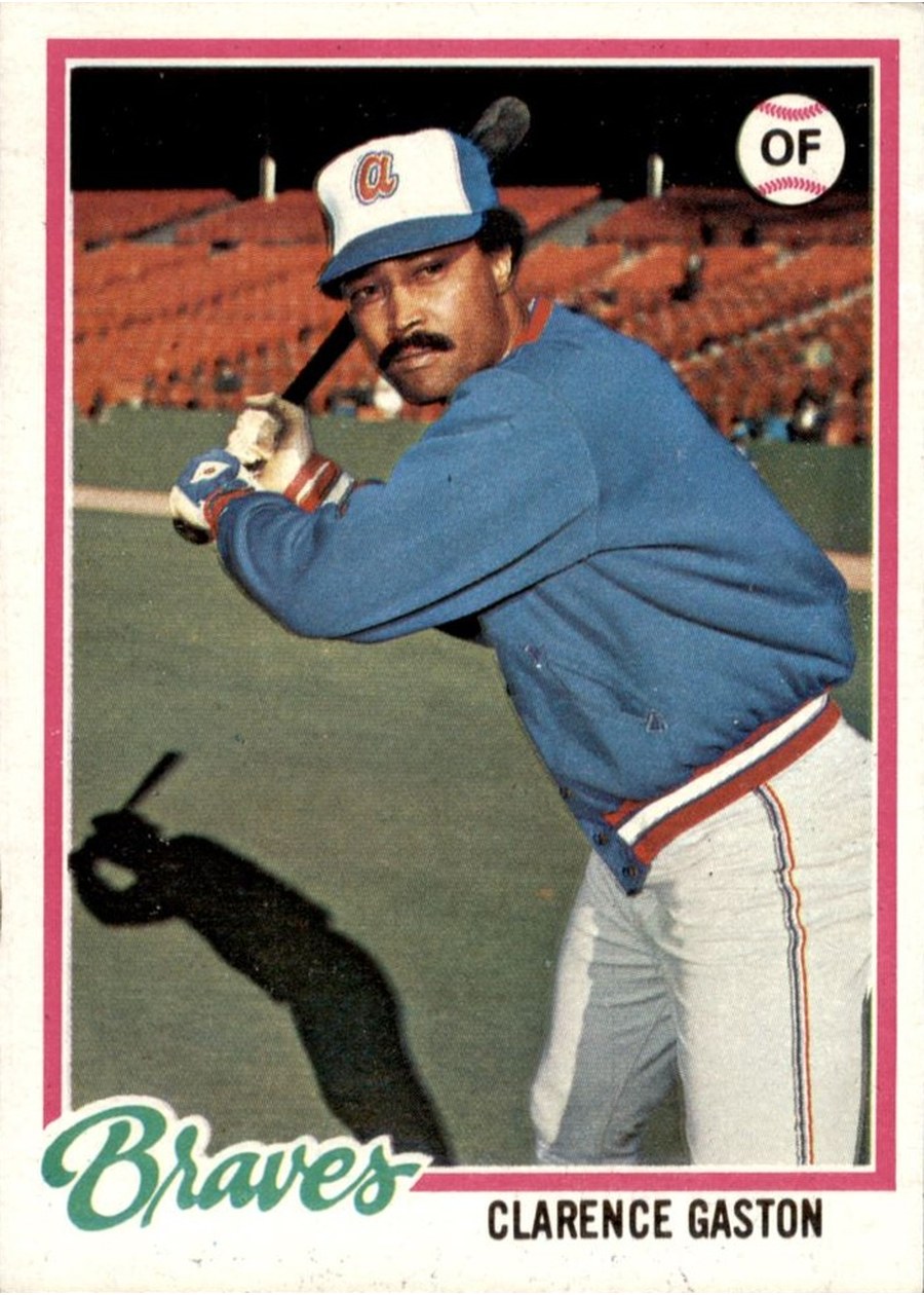 1978 Topps #716 Clarence Gaston, Atlanta Braves