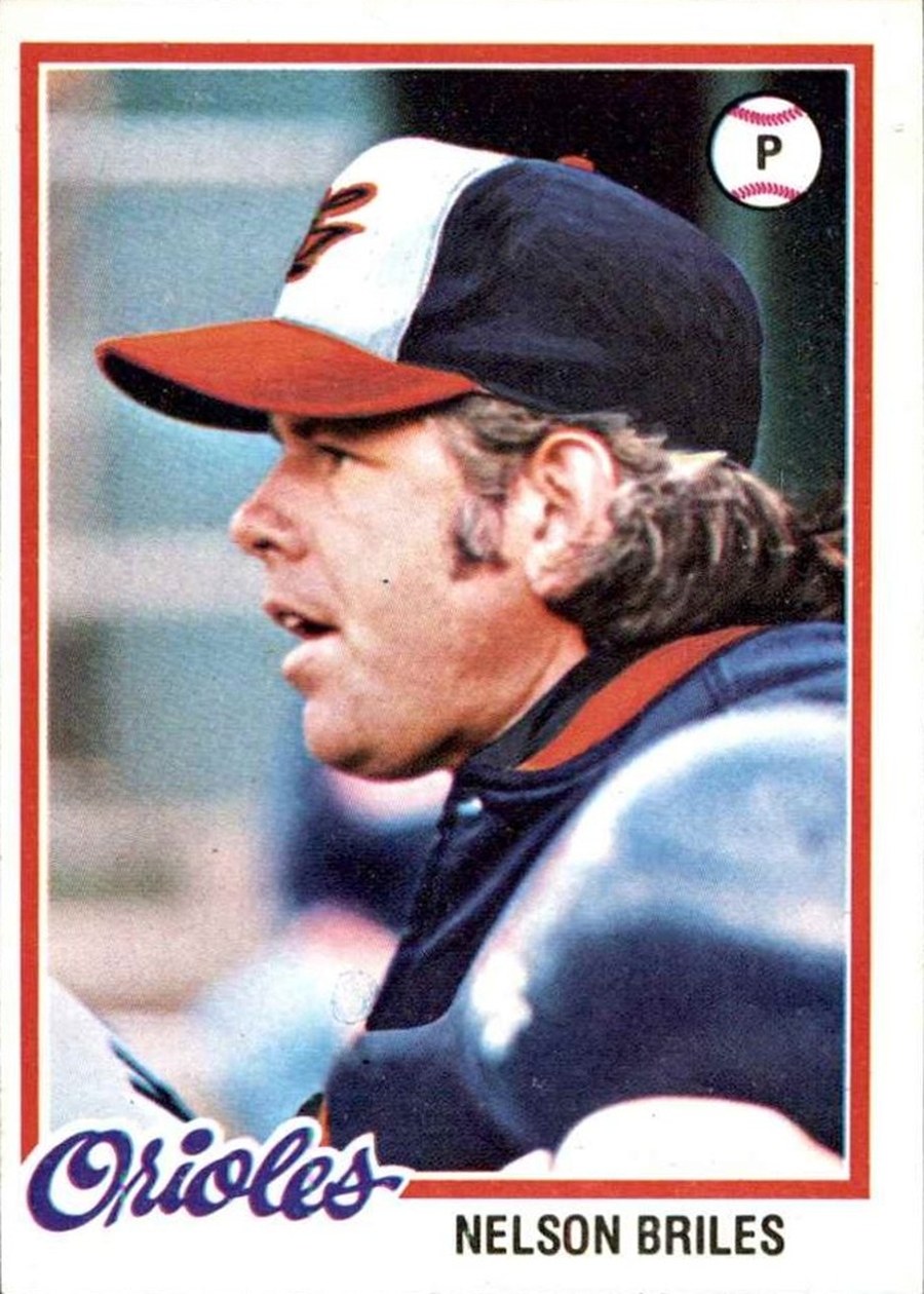 1978 Topps #717 Nelson Briles, Baltimore Orioles