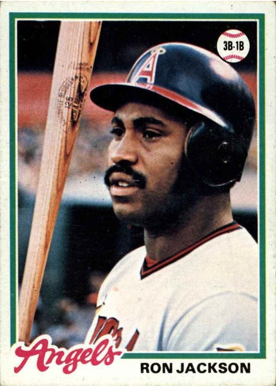 1978 Topps #718 Ron Jackson, California Angels