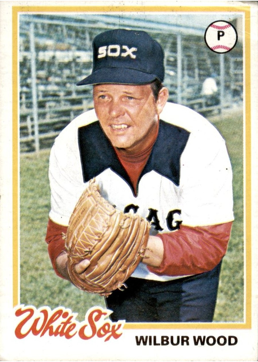 1978 Topps #726 Wilbur Wood, Chicago White Sox