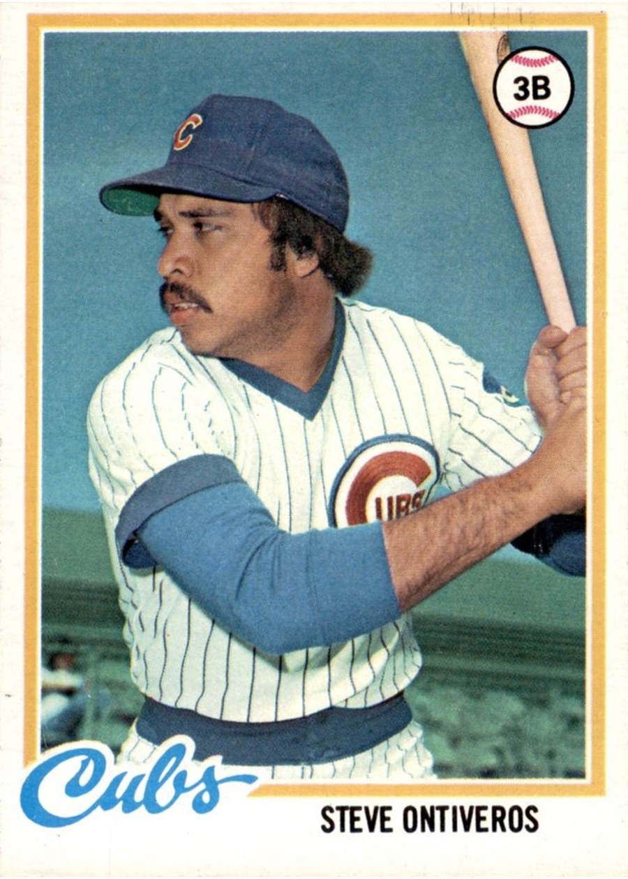 1978 Topps #76 Steve Ontiveros, Chicago Cubs