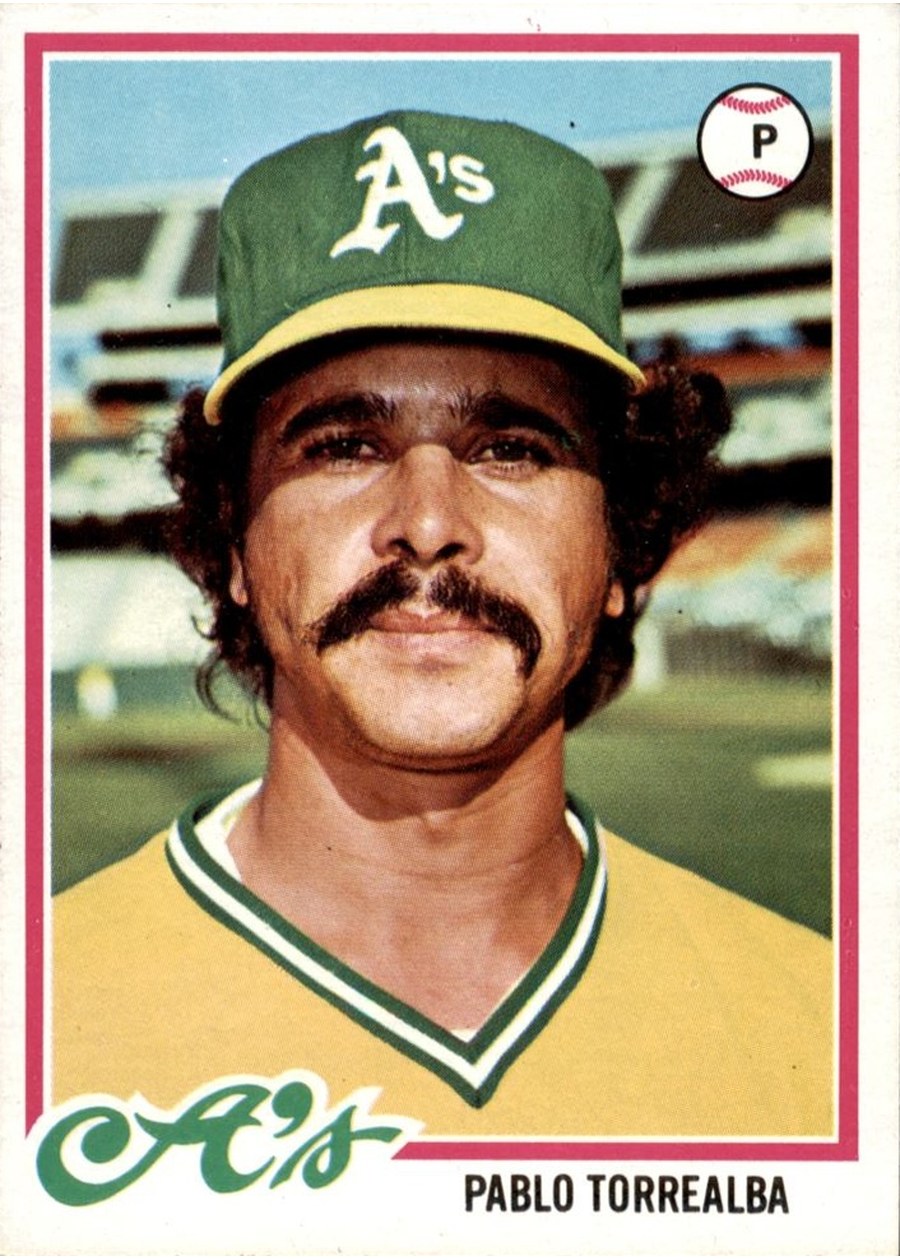 1978 Topps #78 Pablo Torrealba, Oakland Athletics
