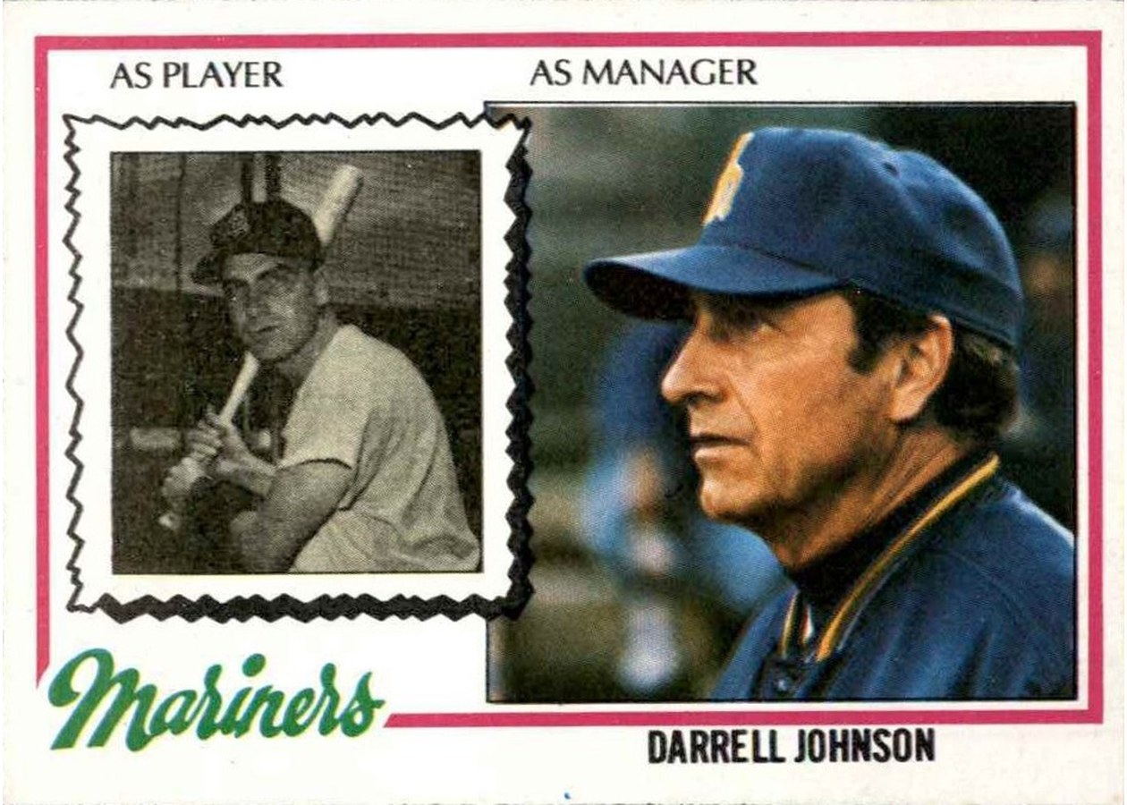 1978 Topps #79 Darrell Johnson, Seattle Mariners
