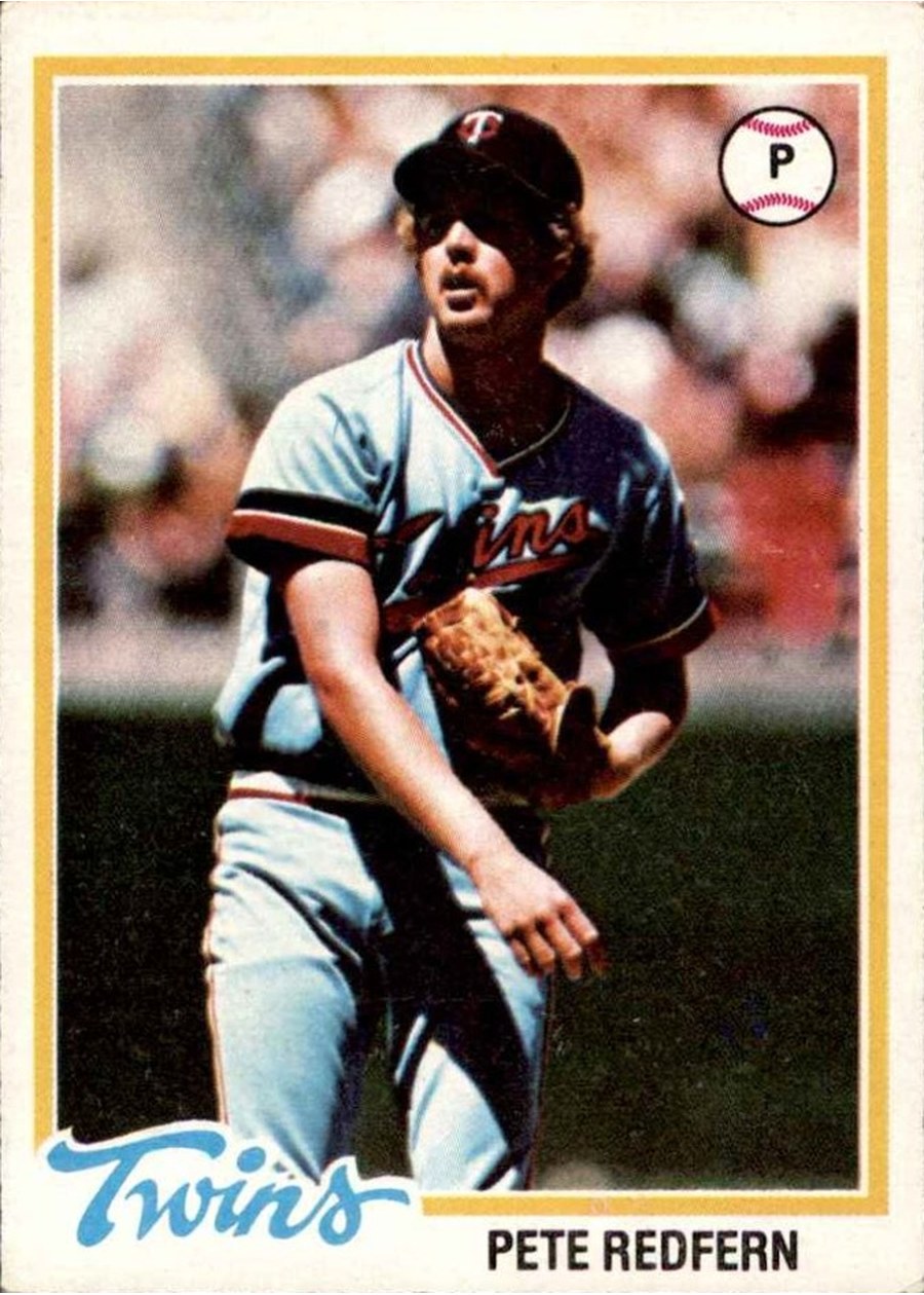 1978 Topps #81 Pete Redfern, Minnesota Twins