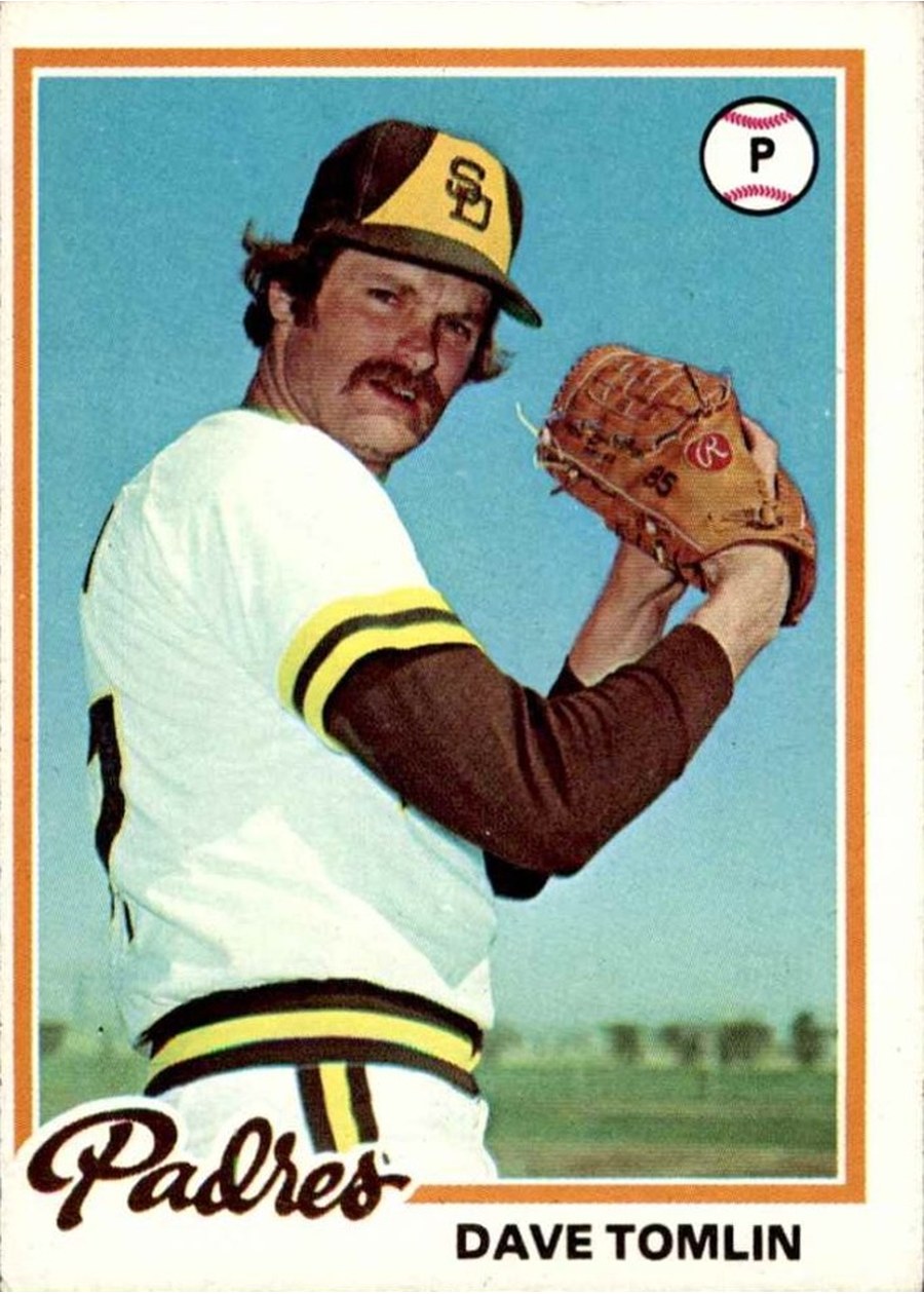 1978 Topps #86 Dave Tomlin, San Diego Padres