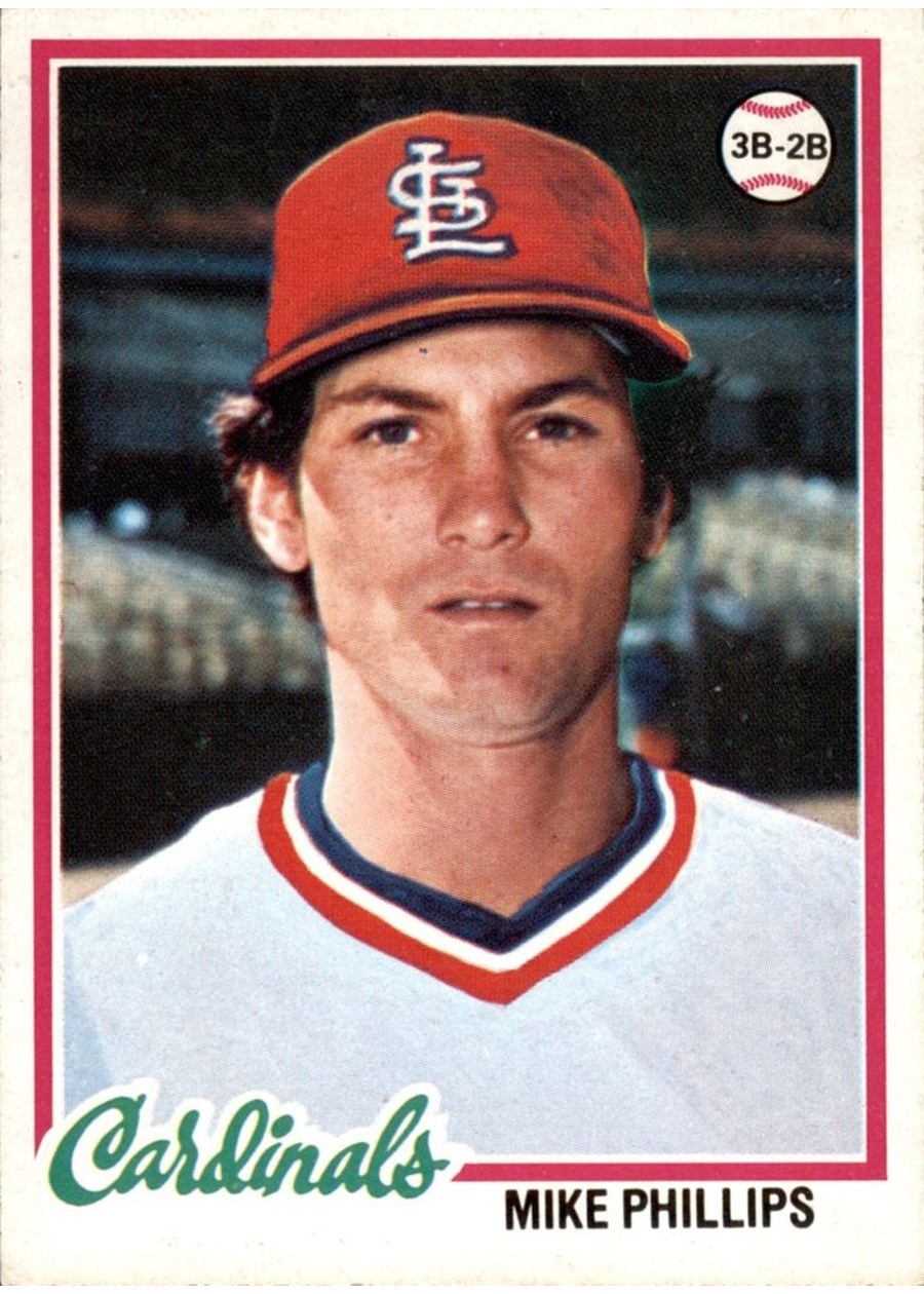 1978 Topps #88 Mike Phillips, St. Louis Cardinals