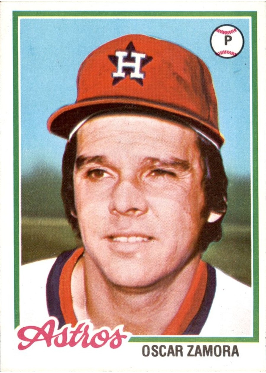 1978 Topps #91 Oscar Zamora, Houston Astros