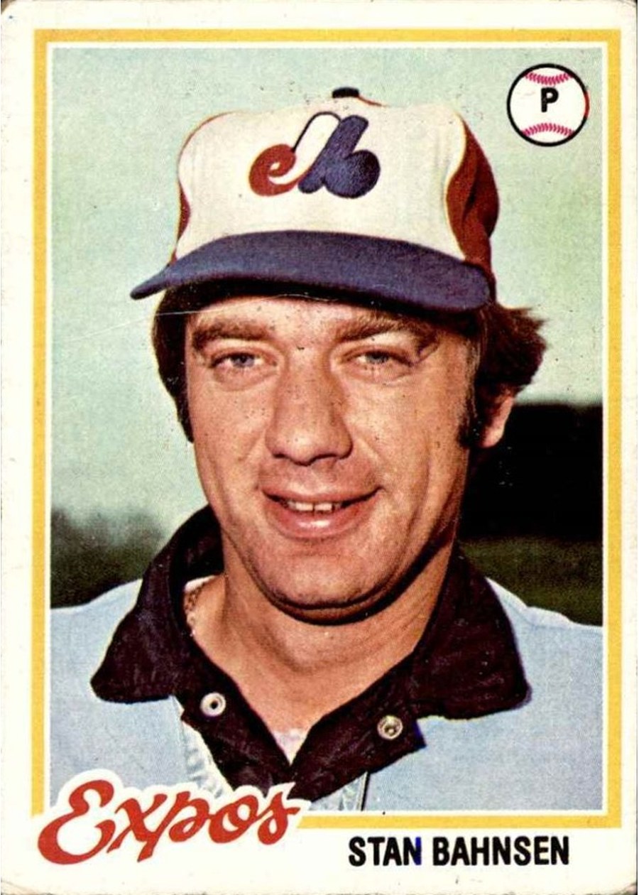 1978 Topps #97 Stan Bahnsen, Montreal Expos