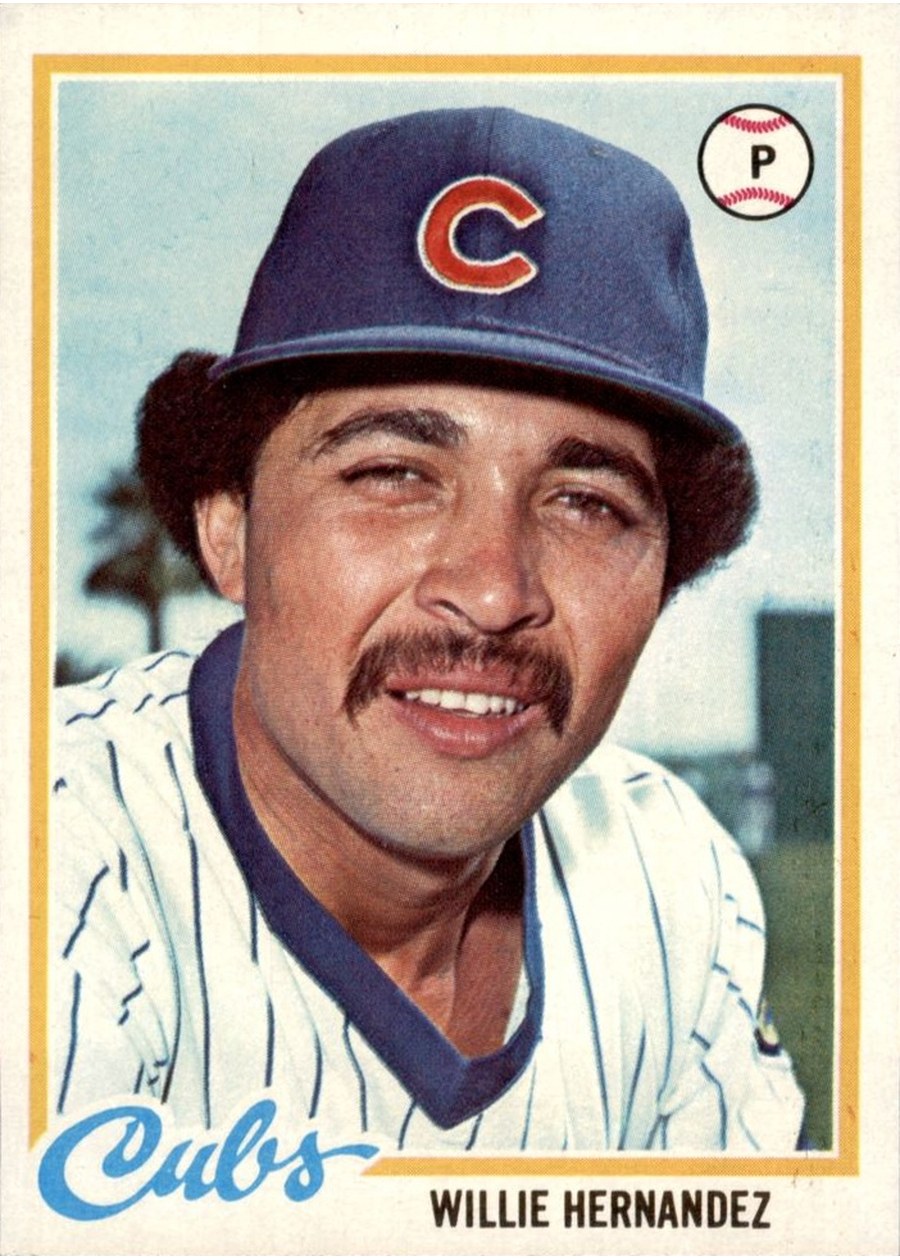 1978 Topps #99 Willie Hernandez, Chicago Cubs