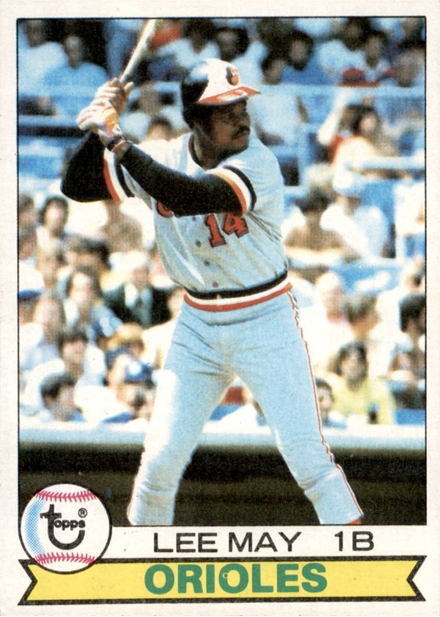 1979 Topps #10 Lee May, Baltimore Orioles